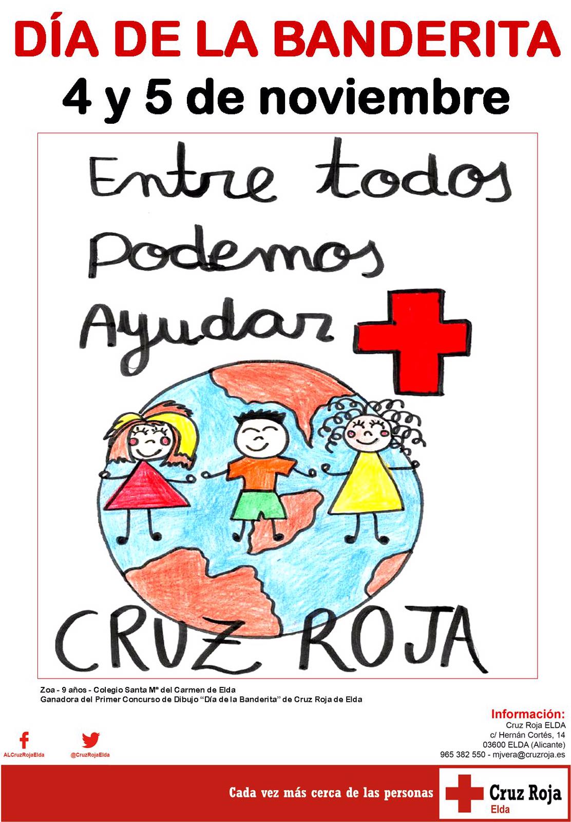 Día de la banderita de Cruz Roja de #Elda | NEDEldaSN