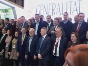 El alcalde y la concejala de Turismo asisten en Fitur a la presentación del stand de la Comunidad Valenciana