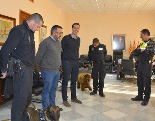 Alfaro: “Los parques son ahora espacios más seguros con la Brigada Canina y el trabajo de la Policía Local”