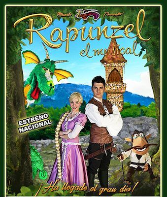 «RAPUNZEL El Musical» se estrena en Elda en el Teatro Castelar el domingo 12 de Febrero