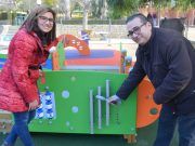 Un nuevo paso en accesibilidad en Petrer con los juegos adaptados del Parque 9 de Octubre