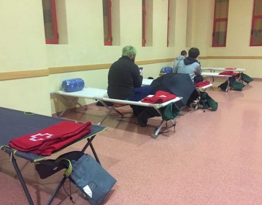 Un total de seis personas han pasado la noche en el Centro Cívico, en el dispositivo de emergencias