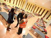 Habilitan 35 camas en el Centro Cívico ante la posibilidad de que el temporal pueda dejar atrapadas en Elda a personas esta noche