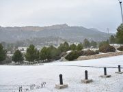 La nieve se acerca, ya cae en la zona Catí