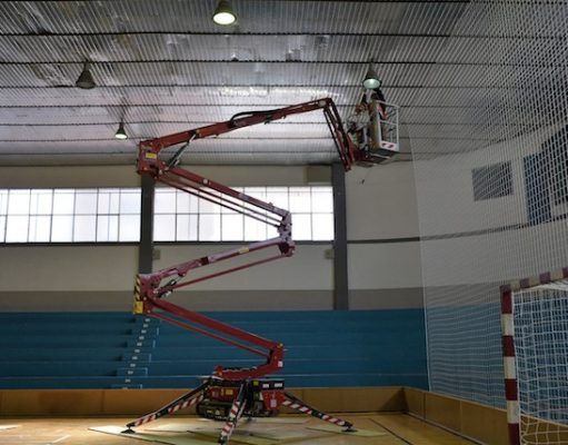 Deportes realiza obras de mantenimiento en las instalaciones deportivas en Elda