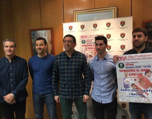 Petrer recupera la liga profesional de pilota valenciana después de 10 años