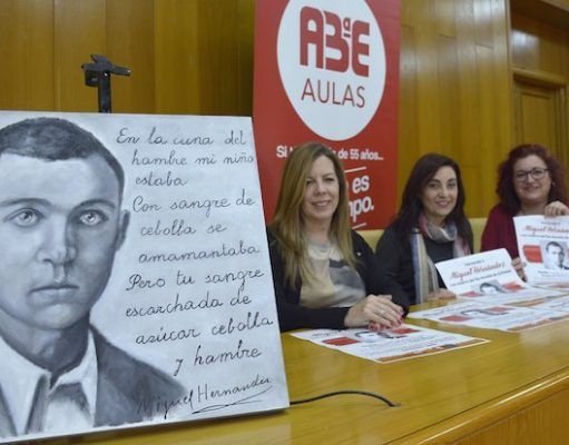 Aulas rinde homenaje a Miguel Hernández en el Día Mundial de la Poesía