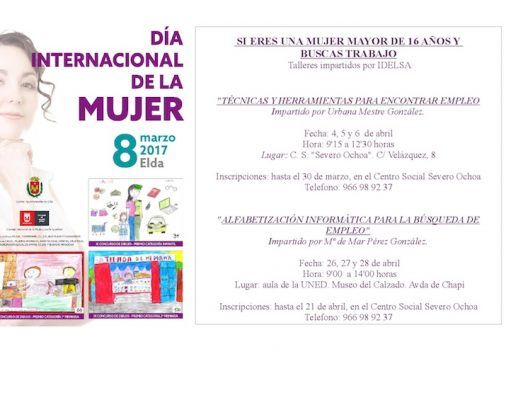 Talleres dirigidos a mujeres para encontrar empleo, en Elda