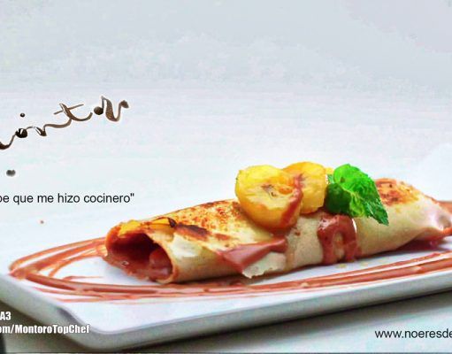 Receta «El crepe que me hizo cocinero» Pablo Montoro