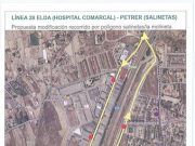 El Polígono de Salinetas de Petrer dispondrá por primera vez de servicio de transporte público