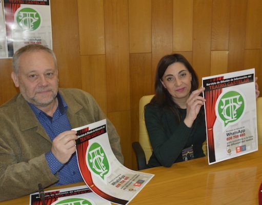 El Teatro Castelar difunde sus actividades por una lista de difusión de WhatsApp