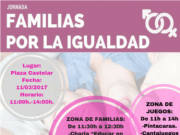 El Ayuntamiento organiza la primera jornada de “Familias por la Igualdad” con actividades para toda la familia