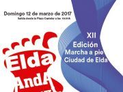 Hoy 12 de marzo se realizará la XII Edición de la Marcha a Pie Elda Anda 2017