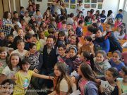 Pablo Montoro visita su colegio de niñez el CEIP Miguel Hernández… «allí le estaban esperando»