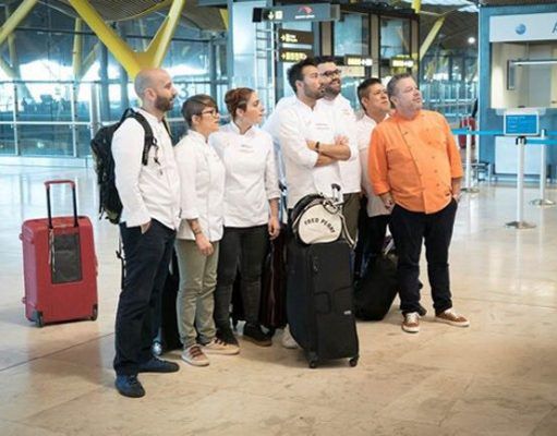 Cocina de «altos vuelos» desde el aeropuerto Madrid – Barajas Adolfo Suárez, Pablo Montoro y Cia. en Topchef 9