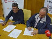 El instituto municipal IDELSA y FEVES firman un convenio para apoyar el crecimiento del tejido empresarial eldense