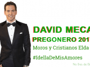 Tenemos Pregonero: David Meca, cartel, luces, vídeos, tenemos ganas de Fiestas de Moros y Cristianos de Elda!