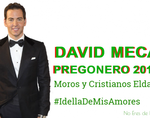 Tenemos Pregonero: David Meca, cartel, luces, vídeos, tenemos ganas de Fiestas de Moros y Cristianos de Elda!