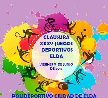 La clausura de los XXXV Juegos Deportivos Elda premiará a los niños participantes