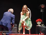 La actriz Vanesa Romero recibió en Elda (Alicante) el premio «La mujer mejor calzada de España en 2016»  FOTOGALERÍA
