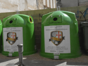 La campaña para el reciclaje del vidrio aumenta un 85% las toneladas recogidas durante las fiestas de Moros y Cristianos de este año