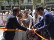 Las fallas de Elda celebran su jornada de convivencia en Xátiva