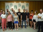 El Ayuntamiento recibe a los 29 nuevos jóvenes trabajadores