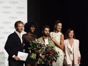 El eldense Juan Vidal, ganador del premio a la mejor colección L’Oreal París en la Fashion Week de Madrid