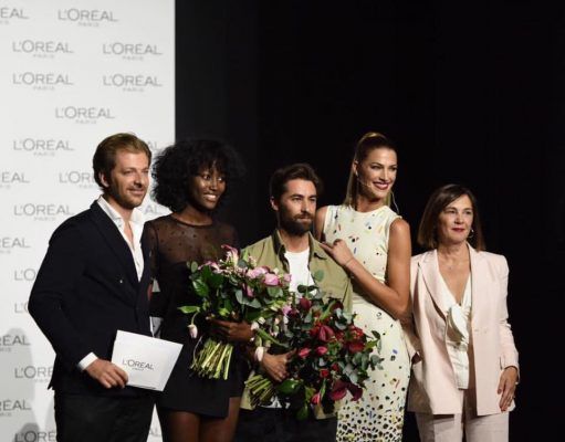 El eldense Juan Vidal, ganador del premio a la mejor colección L’Oreal París en la Fashion Week de Madrid