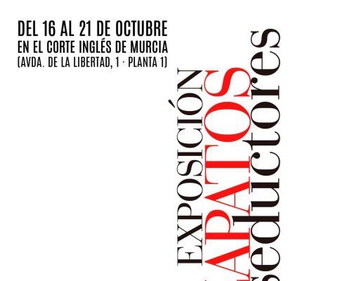 El Corte Inglés de Murcia, presenta una exposición «Zapatos Seductores» en una semana de actividades de moda para La mujer
