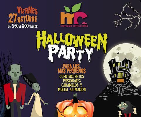 Halloween Party en el Mercado Central de Elda