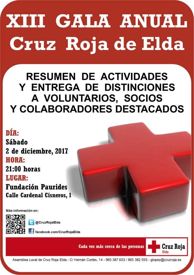 Gala Cruz Roja Elda 2017