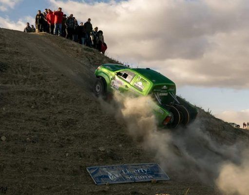 El Eldense Víctor Verdú corre la última carrera del campeonato de España de Rallye TT, sin poder terminar por problemas mecánicos.