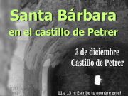 Petrer celebra Santa Bárbara en el castillo