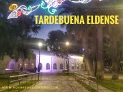 La carpa de la Plaza Castelar, punto de partida de la TardeBuena eldense