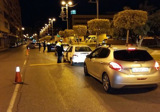 Una treintena de atestados, denuncias y actas en 10 días de campaña de la Policía Local contra el alcohol y drogas al volante