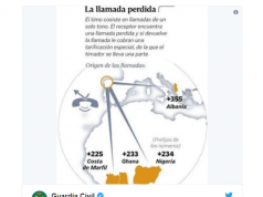 El timo de la llamada perdida vuelve a la carga | vía Guardia Civil