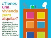 Petrer impulsa el alquiler de viviendas