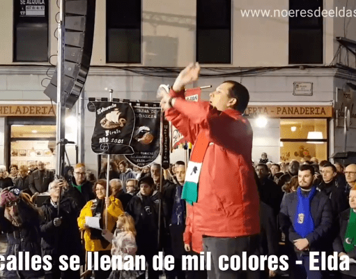 Las calles se llenan de mil colores. Elda 2018 | Vídeo