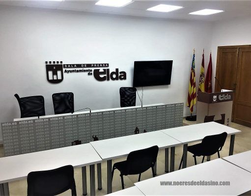 El Ayuntamiento de Elda presenta la nueva Sala de Prensa Oficial sala prensa Elda