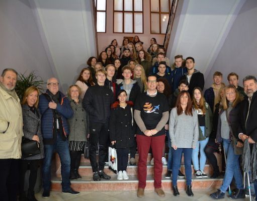 Alumnos de Alemania y Dinamarca visitan Elda gracias al proyecto europeo Giswelm del CIPFP Valle de Elda