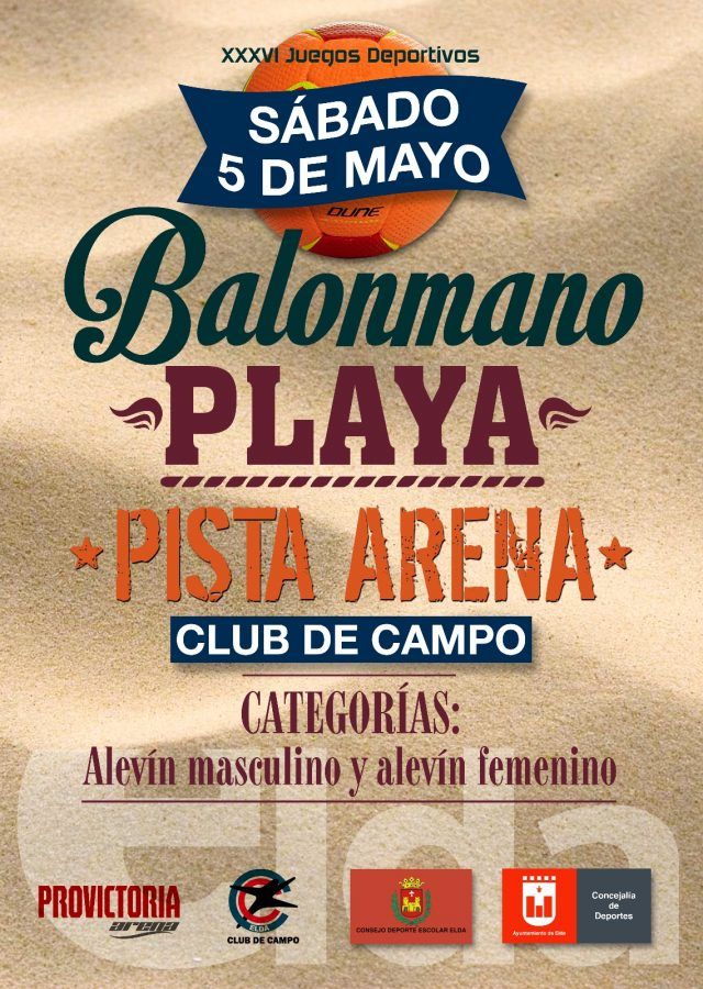 Balonmano playa Elda