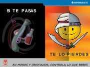 “Si te pasas, te lo pierdes” El Ayuntamiento de Elda activa una campaña  de prevención del consumo de alcohol y drogas  entre adolescentes en Moros y Cristianos