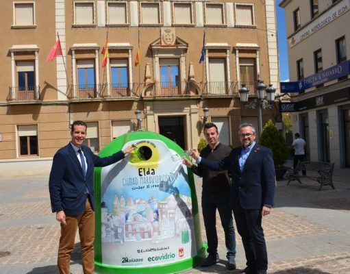 “Ciudades Maravidriosas” El Ayuntamiento de Elda y Ecovidrio ponen en marcha en Elda la campaña