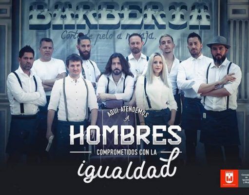 Los barberos de Elda se suman a una campaña del Ayuntamiento para fomentar la Igualdad y contra la violencia de género
