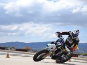 Nacho “Pintoret” y su equipo en el nacional de Supermotard Noticias Petrer - Nacho "Pintoret" al Supermotard