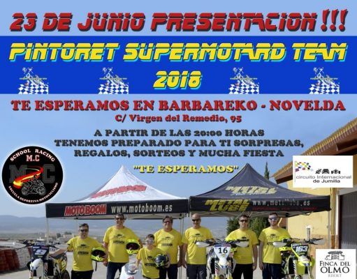 El piloto Nacho Pintoret presentará su equipo de competición el próximo 23 de junio Alvaro Lozano Petrer