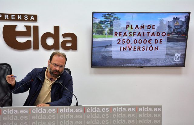 Noticias Elda - Reasfaltado Elda 2018