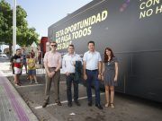 El roadshow de Fundación ONCE llega a Elda para acercar a los jóvenes con discapacidad al empleo Noticias Elda - ONCE Roadshow