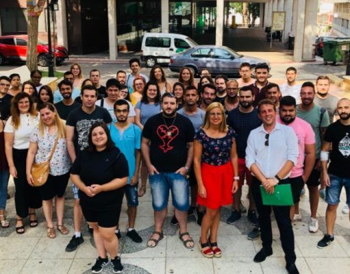 45 jóvenes menores de 30 años comienzan a trabajar hoy en el Ayuntamiento de Petrer